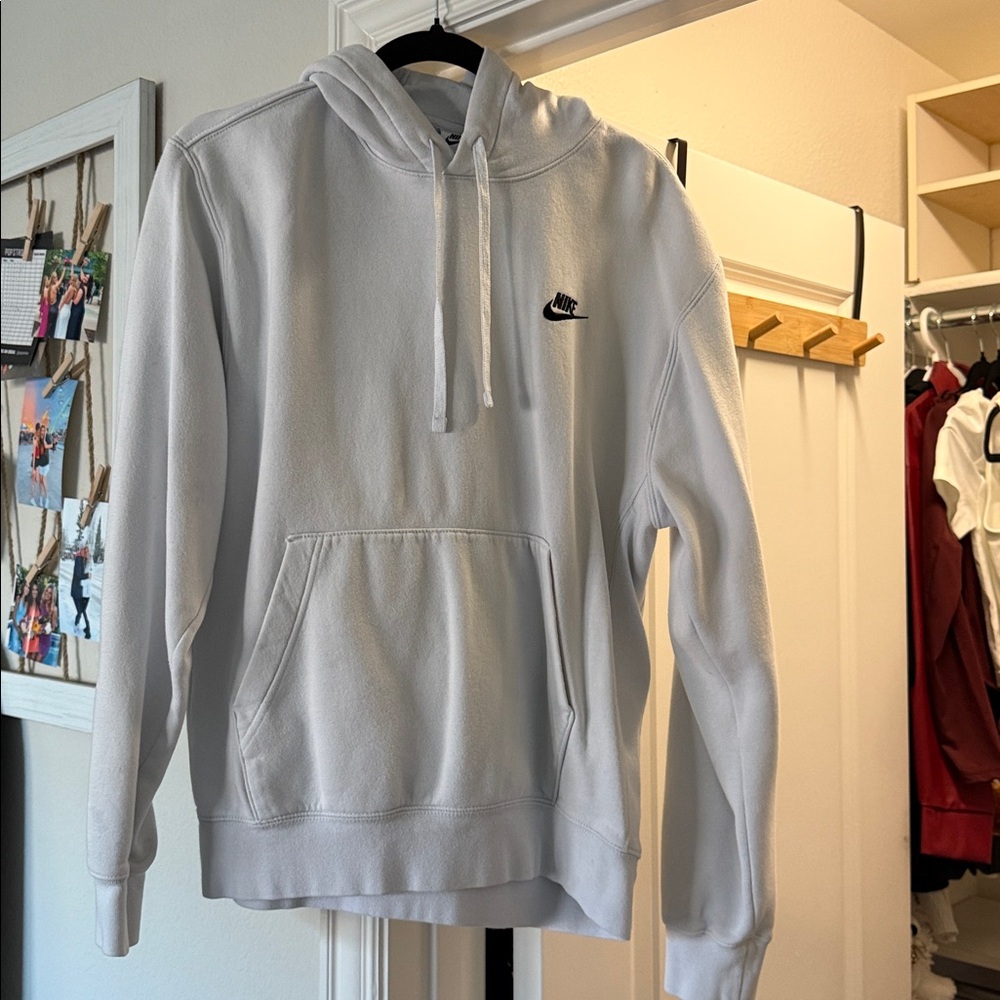 Nike White Hoodie